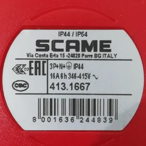Cuadro eléctrico SCAME IP44/IP54 nuevo procedente de una empresa en cierre