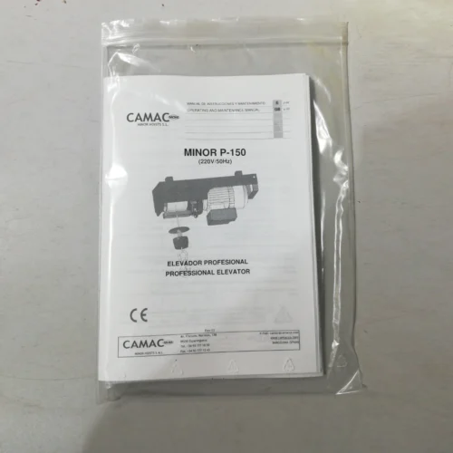 Polipasto eléctrico CAMAC MINOR P 150 de 150 kg de nueva capacidad en venta en cabauoportunitats.com