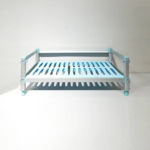 Prestatge per a cambra frigorífica (90x49x30) amb barres d'alumini i bases de plàstic