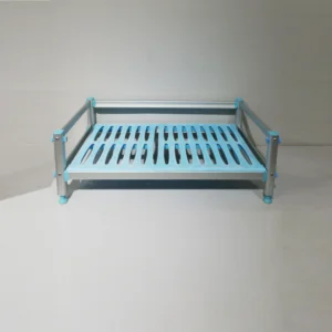 Prestatge per a cambra frigorífica (90x49x30) amb barres d'alumini i bases de plàstic