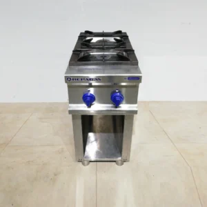 Fogons de gas REPAGAS de 2 focs (40x75x89cm) de segona mà en bon estat