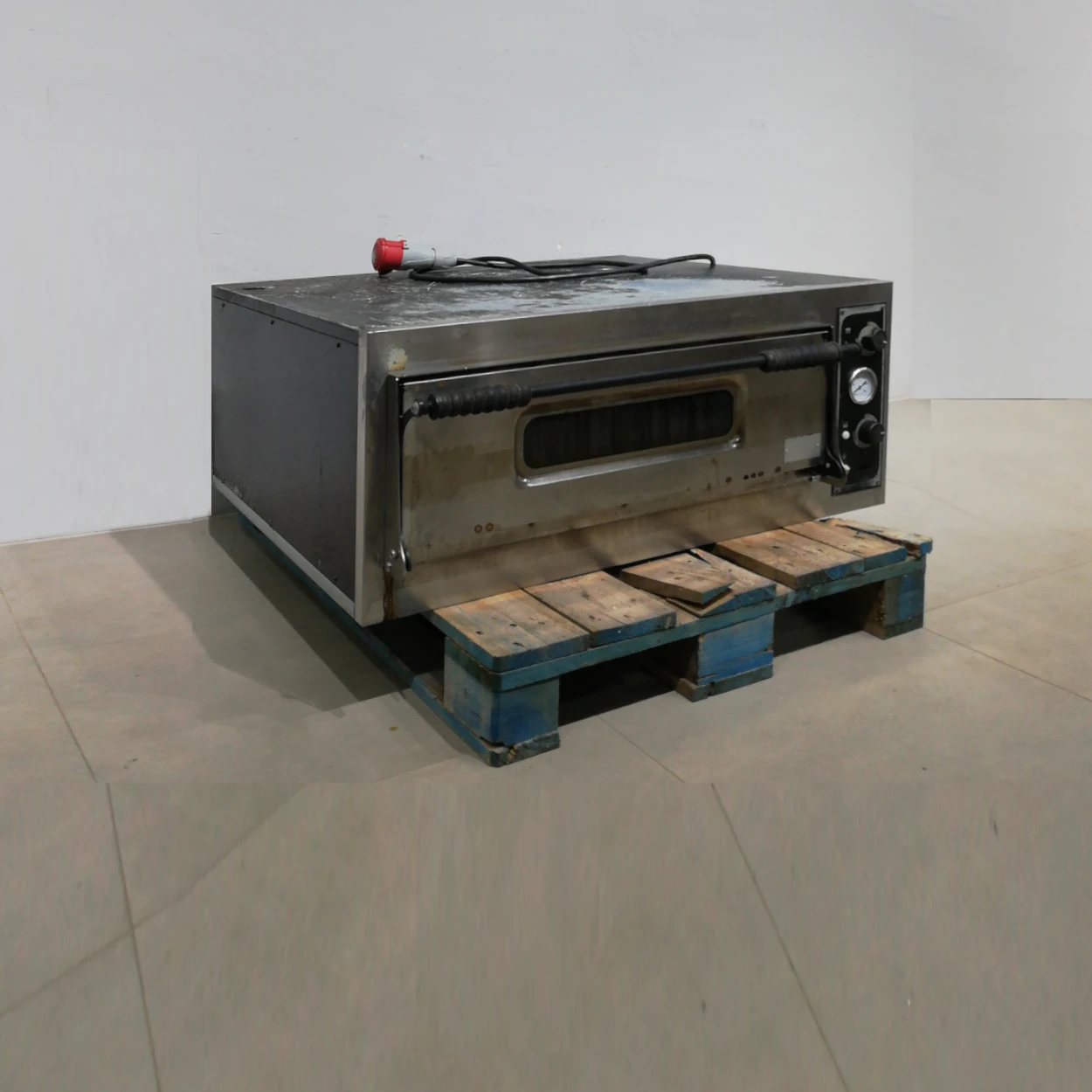 Horno para pizza de 1 piso (100x85x41cm) de segunda mano en buen estado en venta en cabauoportunitats.com