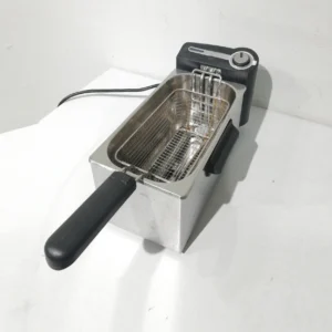 Fregidora elèctrica de 4 litres (20x40x21cm) de segona mà en bon estat