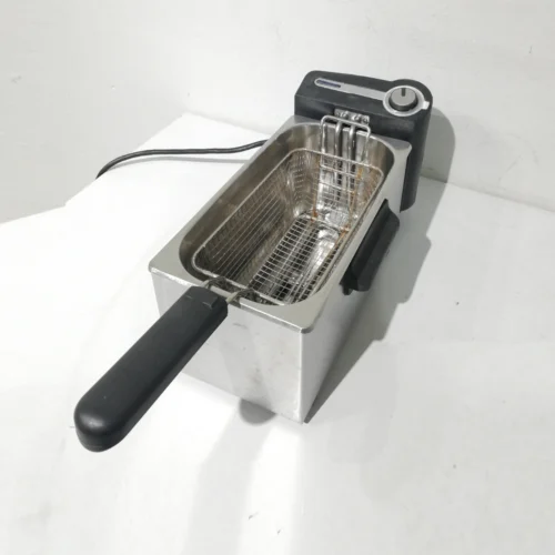 Fregidora elèctrica de 4 litres (20x40x21cm) de segona mà en bon estat