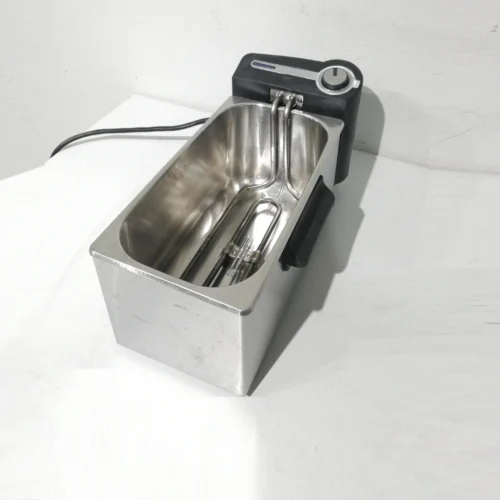 Fregidora elèctrica de 4 litres (20x40x21cm) de segona mà en bon estat