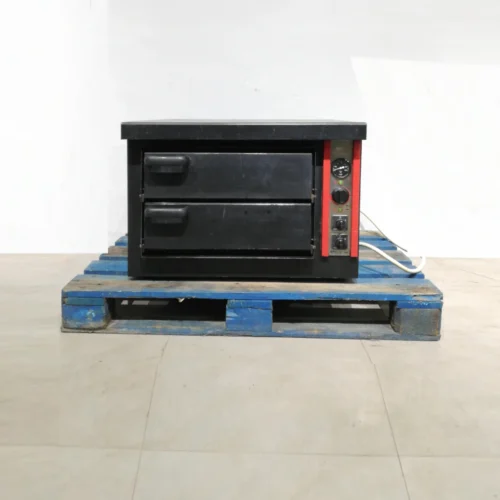 Forn per a pizza de 2 pisos (76x67x54cm) de segona mà en bon estat