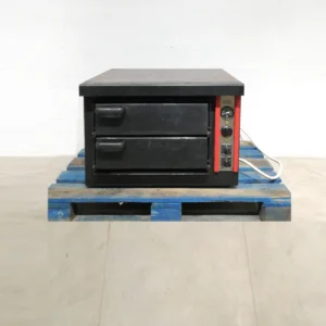 Forn per a pizza de 2 pisos (76x67x54cm) de segona mà en bon estat
