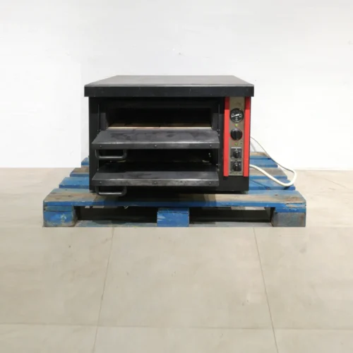 Forn per a pizza de 2 pisos (76x67x54cm) de segona mà en bon estat