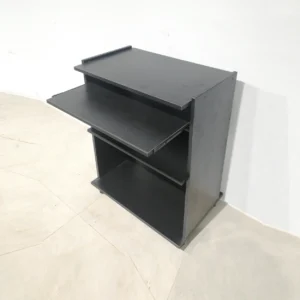 Mueble para TV de ocasión de melamina con estante extraíble de segunda mano en venta en cabauoportunitats.com