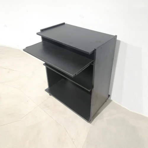 Mueble para TV de ocasión de melamina con estante extraíble de segunda mano en venta en cabauoportunitats.com