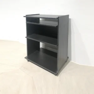 Mueble para TV de ocasión de melamina con estante extraíble de segunda mano en venta en cabauoportunitats.com