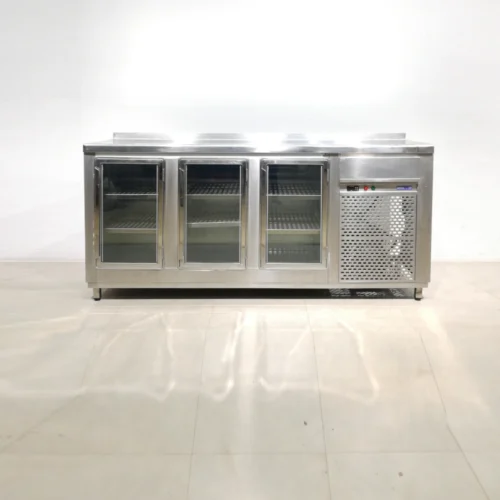 Nevera sotamostrador expositor EUROTEK (226x60x111cm) de segona mà en bon estat