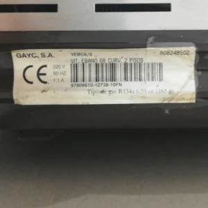 Nevera expositor de segunda mano para tapas GAYC VEBC6-2 de 134cm en venta en cabauoportunitats.com