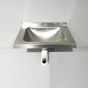 Aigüera d'acer inoxidable de 40x32x13cm procedent d'una empresa en tancament