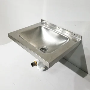 Aigüera d'acer inoxidable de 40x32x13cm procedent d'una empresa en tancament