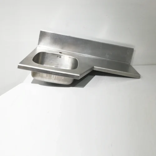 Pica d'acer inoxidable de 116x56x38cm procedent d'una empresa en tancament