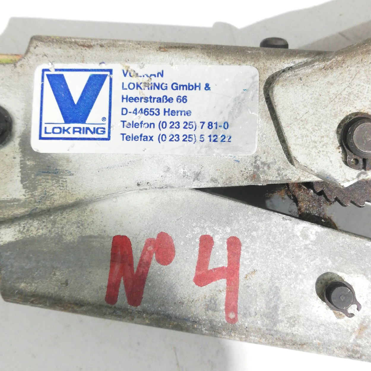 Pinzas eléctricas manuales VULKAN LOKTOOL HMRK-V procedente de una empresa en cierre en venta en cabauoportunitats.com
