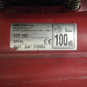 Tractor tallagespa GGP TCP 102 d'ocasió motor de benzina en bon estat