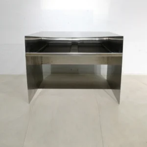 Empostada d'acer inoxidable (88x57x65cm) de segona mà en bon estat