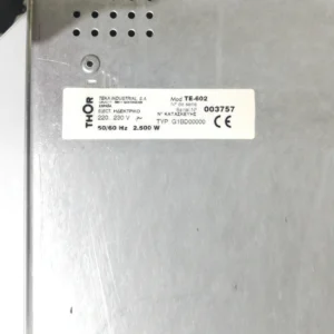 Placa eléctrica TEKA TE-602 de 2 fogones de segunda mano en buen estado
