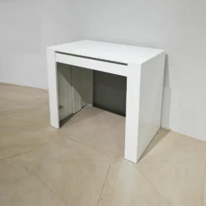 Mesa extensible hasta 250cm sin los tablones de extensión (90x54x77cm)