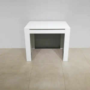 Mesa extensible hasta 250cm sin los tablones de extensión (90x54x77cm)