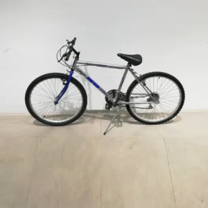 Bicicleta de muntanya ALCOTAN BTT SD BIKE color gris/blau amb roda de ø65cm d'ocasió en bon estat