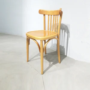 Silla de madera tipo thonet (40x46x70cm) para comedor