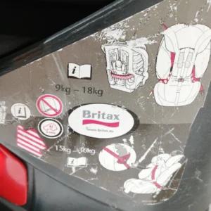 Silla infantil BRITAX para coche de ocasión en venta por desuso para infantes de 9 a 36kg