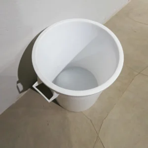 Cubo para basura con tapa de plรกstico (รธ50x58cm) de gran calidad