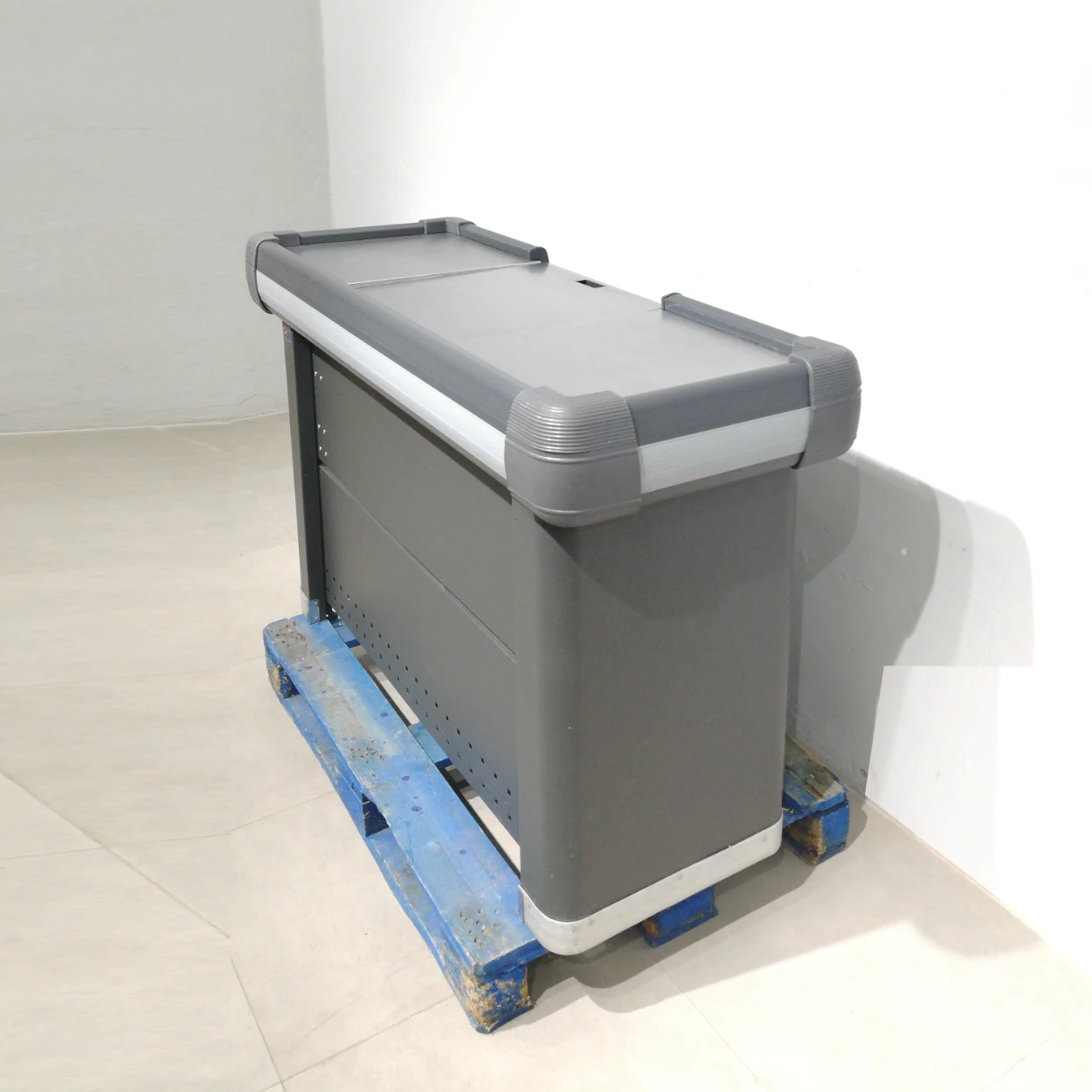 Mesa para caja tienda (149x55x92cm) de ocasiรณn perfecta para tienda, almacรฉn, supermercadoโฆ