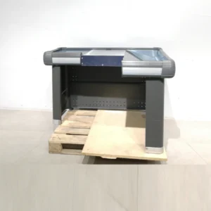 Mesa en L caja tienda (149x98x92cm) de ocasiรณn perfecta para tienda, almacรฉn, supermercadoโฆ