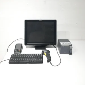 Tpv táctil FEC AP-3615 incluye impresora, lector de códigos, teclado y datáfono