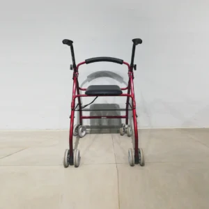 Caminador plegable (57x52x89cm) d'ocasió amb seient en bon estat