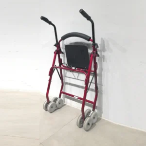 Caminador plegable (57x52x89cm) d'ocasió amb seient en bon estat