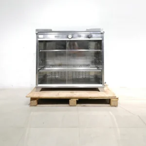 Armari d'nox (105x46x97cm) amb 2 safates, prefecte per a botiga de menjar preparat