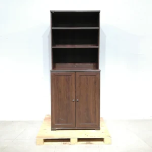 Armario de oficina (75x42x182cm) fabricado en melamina en muy buen estado