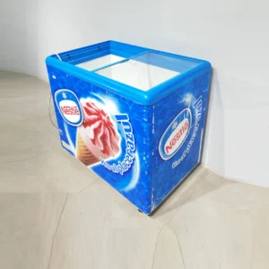 Congelador horizontal AHT RIO H-100 de ocasión, perfecto para tienda, bar, heladería...