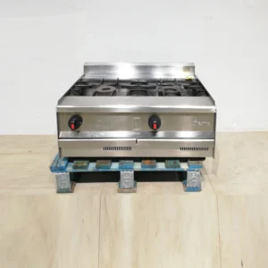 Fogons de gas GEMI 2 focs 80x60x38cm perfecta per a bar, restaurant, hotel... de segona mà