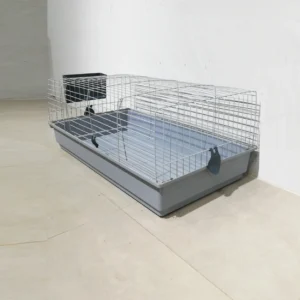 Jaula para conejos (101x55x40cm) de segunda mano en buen estado