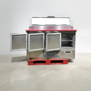 Taula freda amanides INFRICO (150x175x104cm) amb obertura superior i portes