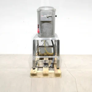 Peladora de patatas SAMMIC M-5 de acero inoxidable con soporte de segunda mano,