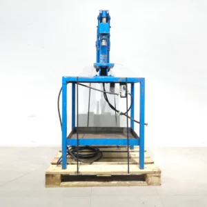 Prensa neumática de banco VAP-CPOAC 80x75x158cm procedente de una empresa en cierre