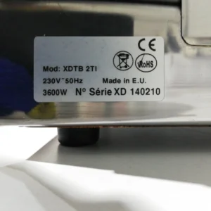 Salamandra XDOME XDTB 2TI de dos pisos de ocasiรณn, procedente de un cierre de empresa