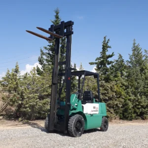 Carretó elevador MITSUBISHI 25 amb masteler doble de segona mà en venda a cabauoportunitats.com