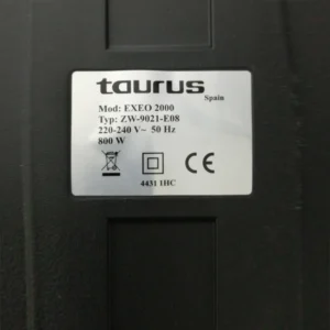 Aspiradora sin bolsa TAURUS EXEO 2000 perfecta para uso domรฉstico