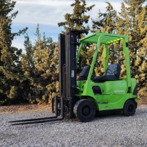 Carretó elevador d'elevació lliure MITSUBISHI FD15K de 1.500kg i 450cm d'alçada màxima en venda a cabauoportunitats.com Balaguer - Lleida - Catalunya