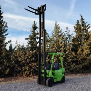 Carretó elevador d'elevació lliure MITSUBISHI FD15K de 1.500kg i 450cm d'alçada màxima en venda a cabauoportunitats.com Balaguer - Lleida - Catalunya