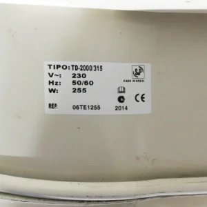 Ventilador heliocentrífugo S&P TD-2000/315 de segunda mano en buen estado