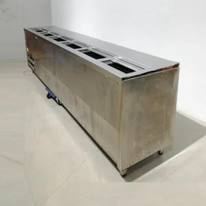 Nevera d'ampolles 6 portes (301x57x86cm) de segona mà en bon estat